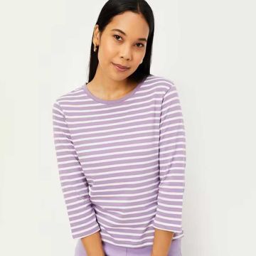 Ladies Striped T-Shirt Manufacturers in Yangon