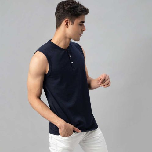 Men Sleeveless T-Shirt Manufacturers in Yangon