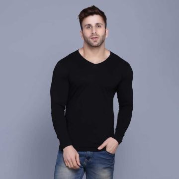 V-neck Men T-Shirt Manufacturers in Delhi