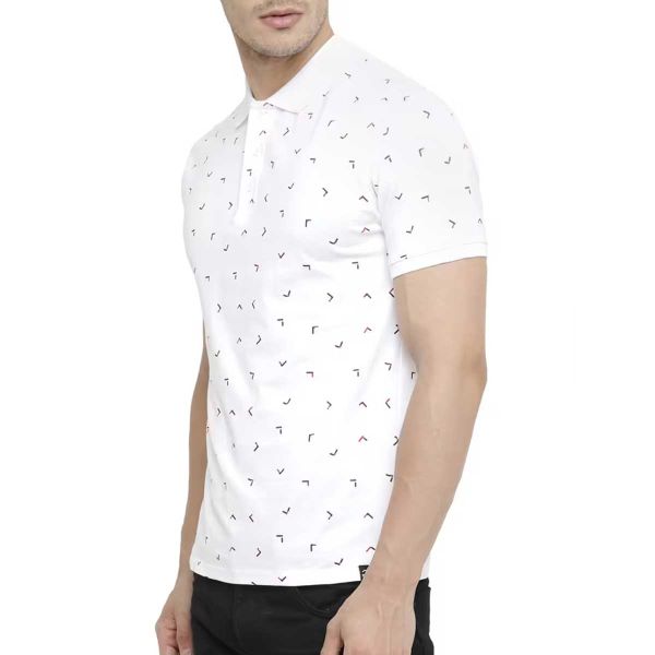 All-Over Sublimation Printed T-Shirt – Slim Fit, Moisture-Wicking Polyester-Spandex Blend | S-3XL Manufacturers  in Delhi