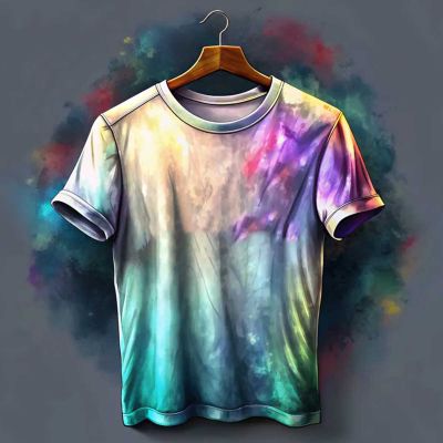 Galaxy Tie Dye T Shirt Manufacturers, Suppliers, Exporters in Yangon