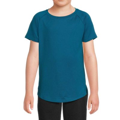 Active Girls’ T-Shirt - Athletic Fit Crew Neck Top in Moisture-Wicking 100% Polyester for Ages 3-15 in Neon Pink, Blue & Green Manufacturers, Suppliers, Exporters in Yangon