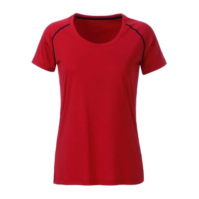 Active Ladies Sports T-Shirt | Moisture-Wicking Polyester with Mesh Panels | Ideal for Running & Gym Sessions Manufacturers, Suppliers, Exporters in Yangon