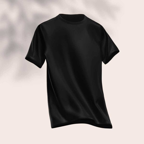 Basic Lycra T-Shirt – 95% Cotton, 5% Lycra, Slim Fit for Enhanced Comfort | S to 3XL Manufacturers  in Delhi