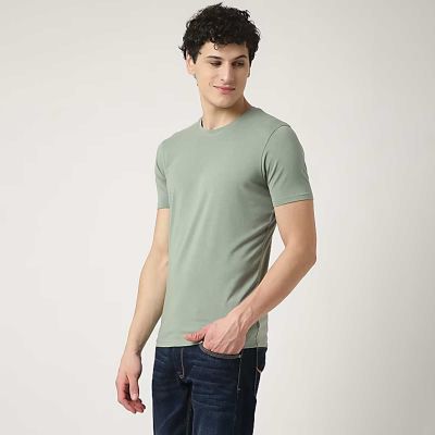 Cotton Blend Corporate T-Shirt – Slim Fit, Soft & Durable Fabric, Available in Black, Grey, Navy (S-3XL) Manufacturers, Suppliers, Exporters in Yangon