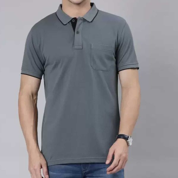 Cotton Pocket T-Shirt – 100% Soft & Breathable Cotton, Regular Fit | S to 3XL Manufacturers  in Delhi