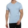 Cotton V-Neck T-Shirt - 100% Combed Cotton, Slim Fit, Lightweight Fabric Manufacturers  in Delhi