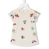 Embroidered Girls’ T-Shirt - Regular Fit Crew Neck Top in 100% Cotton for Ages 3-15 with Unique Embroidery Designs Manufacturers  in Delhi