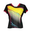 Fitted Womens Sports T-Shirt | Moisture-Wicking V-Neck Design | Ideal for Fitness, Gym, and Outdoor Use Manufacturers  in Delhi