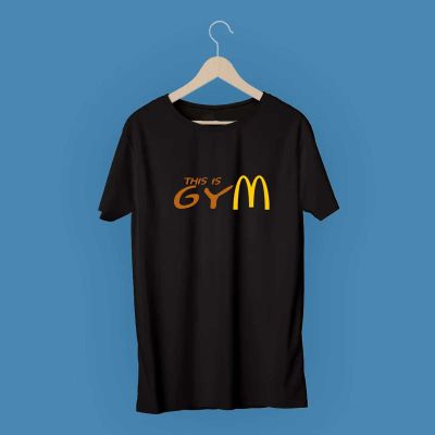 Graphic Gym T-Shirt - 100% Cotton, Regular Fit, Stylish Crew Neck Manufacturers, Suppliers, Exporters in Yangon