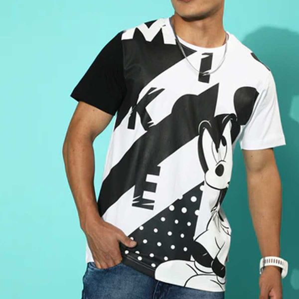 Graphic Half Sleeve T-Shirt – 100% Cotton, Unique Prints for Casual Style Manufacturers  in Delhi