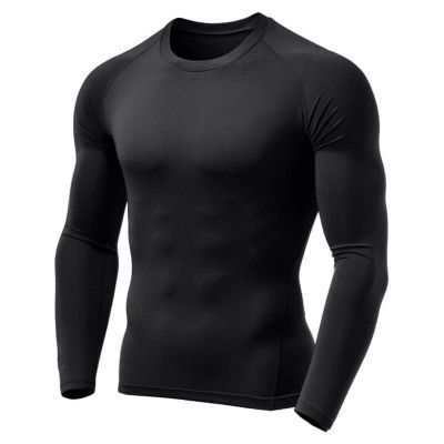 High-Performance Compression T-Shirt - Polyester-Spandex Blend for Enhanced Muscle Support (Sizes S to 3XL) Manufacturers, Suppliers, Exporters in Yangon