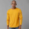 Long Sleeve Round Neck T-Shirt | 100% Cotton, 180 GSM | Regular Fit | Black, Grey, White, Deep Blue | XS-XL Manufacturers  in Delhi