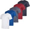 Men Moisture-Wicking Polyester Gym T-Shirt – Athletic Fit, Perfect for Activewear Manufacturers  in Delhi