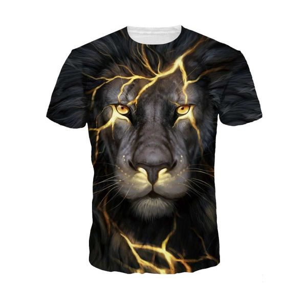 Mens 3D Graphic Tee | 100% Cotton Crew Neck T-Shirt | Eye-Catching Casual Wear Manufacturers  in Delhi