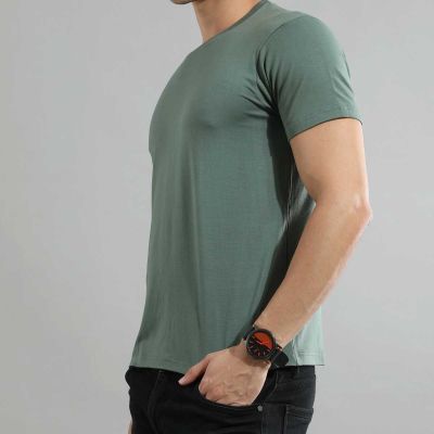 Mens Bamboo Blend T-Shirt – Relaxed Fit, Eco-Friendly and Anti-Bacterial for Casual Wear Manufacturers, Suppliers, Exporters in Yangon