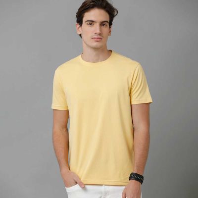 Mens Classic Cotton Half Sleeve T-Shirt - 100% Combed Cotton Manufacturers, Suppliers, Exporters in Yangon