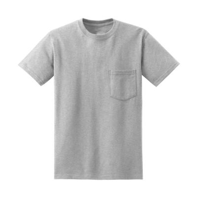 Mens Classic Cotton Pocket T-Shirt | Regular Fit Crew Neck Tee | Soft & Breathable for Everyday Wear Manufacturers, Suppliers, Exporters in Yangon