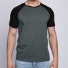 Mens Half Sleeve Raglan T-Shirt - Cotton-Polyester Blend for Comfort Manufacturers  in Delhi