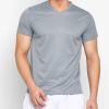 Mens Polyester V-Neck T-Shirt – Slim Fit, Lightweight, and Moisture-Wicking for Activewear Manufacturers  in Delhi