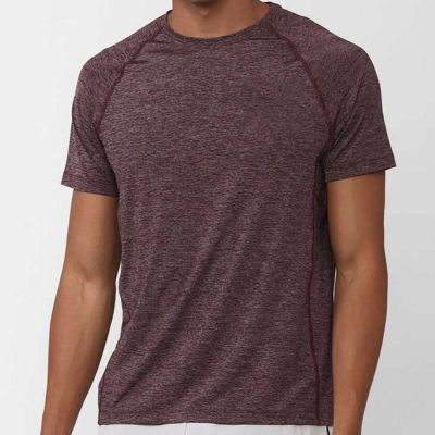 Mens Slim-Fit Raglan T-Shirt - Cotton Blend (95% Cotton, 5% Elastane), Sizes S-XXL Manufacturers, Suppliers, Exporters in Yangon