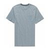 Mens Heathered Pocket T-Shirt | Regular Fit Cotton Blend | Soft Casual Wear in Muted Shades Manufacturers  in Delhi