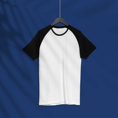 Mens Lycra Raglan T-Shirt – Regular Fit, Breathable Cotton Blend for Sports and Casual Wear Manufacturers, Suppliers, Exporters in Yangon