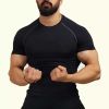 Muscle Fit T-Shirt – 95% Cotton, 5% Spandex, Stretchable Fabric for Enhanced Physique | S to XL Manufacturers  in Delhi