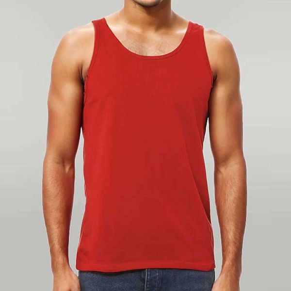 Personalized Cotton Tank Top T-Shirt - Sleeveless Design, Custom Printing & Embroidery, Lightweight & Breathable Manufacturers  in Delhi