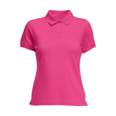 Polo Ladies’ T-Shirt - Regular Fit 100% Cotton Pique Top with 3-Button Placket in Pink, White, Navy, Black & Mint Green (XS to XL) Manufacturers, Suppliers, Exporters in Yangon