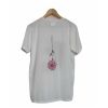 Slim Fit Floral Pattern T-Shirt – Hand-Painted Design on Soft Cotton-Poly Blend Manufacturers  in Delhi