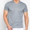 Slim Fit Polyester V-Neck T-Shirt - Quick-Drying, Breathable, and Anti-Wrinkle Fabric, Ideal for Daily Wear (Sizes S to 2XL) Manufacturers  in Delhi