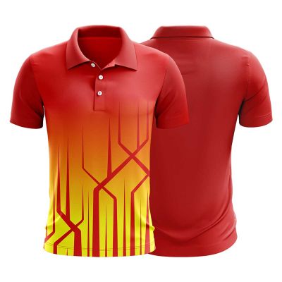 Sports Collar T-Shirt for Men - Polyester-Cotton Blend, Anti-Odor, Available in M-XL Manufacturers, Suppliers, Exporters in Yangon