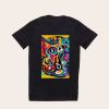 Tribal Art Hand-Painted T-Shirt – Organic Cotton, Boat Neck, 3/4 Sleeves Manufacturers  in Delhi