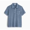 Vintage Wash Polo | 100% Cotton | Regular Fit | Washed Out Blue | S-XXL Manufacturers  in Delhi