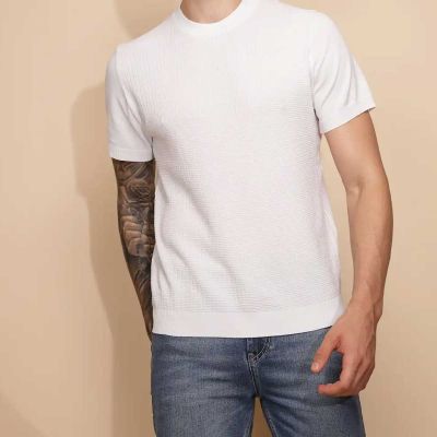 Viscose Blend T-Shirt | Tailored Fit | Soft & Lightweight | Earth Tones | M-XXL Manufacturers, Suppliers, Exporters in Yangon