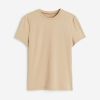 Womens Fitted Plain T-Shirt - Stretchable Cotton-Lycra Round Neck Tee for a Flattering Fit Manufacturers  in Delhi