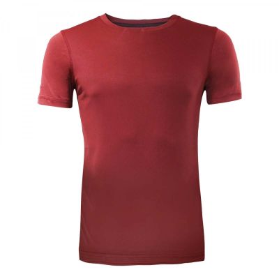 Womens Fitted Round Neck T-Shirt - Soft Stretch Cotton Tee for Everyday Wear Manufacturers, Suppliers, Exporters in Yangon