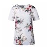 Womens Floral Print T-Shirt | Slim Fit in Soft Jersey Cotton | Perfect for Casual Wear & Summer Outings Manufacturers  in Delhi