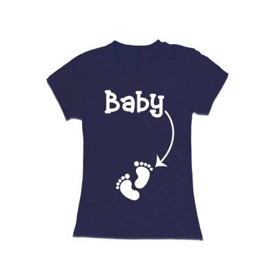 Womens Graphic Maternity T-Shirt | Soft Cotton, Playful Prints | Ideal for Everyday Wear & Social Gatherings Manufacturers, Suppliers, Exporters in Yangon