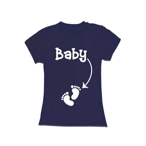 Womens Graphic Maternity T-Shirt | Soft Cotton, Playful Prints | Ideal for Everyday Wear & Social Gatherings Manufacturers  in Delhi