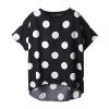 Womens Polka Dot Print T-Shirt | Regular Fit in Soft Cotton or Cotton-Blend | Perfect for Casual Wear & Day Outings Manufacturers  in Delhi