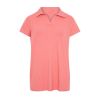 Womens Ribbed Polo T-Shirt | Body-Hugging Fit with Stretchy Fabric | Ideal for Casual & Dressy Occasions Manufacturers  in Delhi