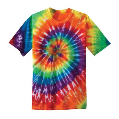 Womens Tie-Dye T-Shirt | Oversized Fit in Unique Multi-Colored Patterns | Perfect for Casual Outings & Festivals Manufacturers, Suppliers, Exporters in Yangon