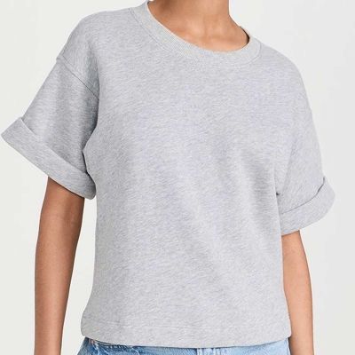 Womens Boxy Knitted T Shirt Relaxed Fit Casual Style XS to XL Manufacturers, Suppliers, Exporters in Yangon