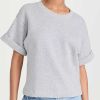 Womens Boxy Knitted T Shirt Relaxed Fit Casual Style XS to XL Manufacturers  in Delhi