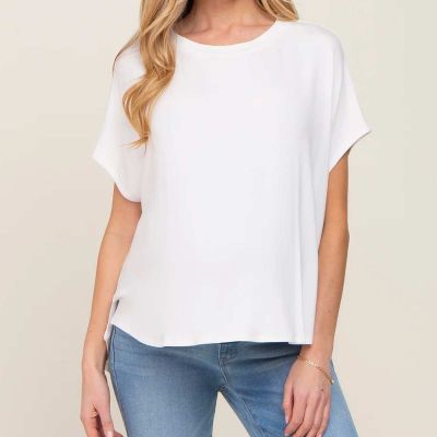 Womens Boxy Maternity T-Shirt | Trendy Boxy Silhouette, Round Neck | Ideal for Layering & Casual Style Manufacturers, Suppliers, Exporters in Yangon