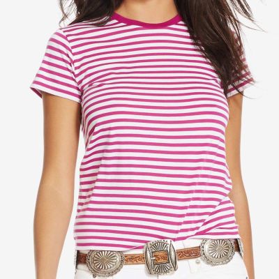 Womens Polo Striped T Shirt Classic Collar Cotton Casual Wear XS to XL Manufacturers, Suppliers, Exporters in Yangon