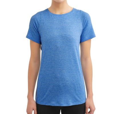 Womens Striped Active T Shirt Quick Dry Moisture Wicking XS to XL Manufacturers, Suppliers, Exporters in Yangon